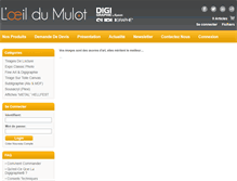 Tablet Screenshot of loeildumulot.fr